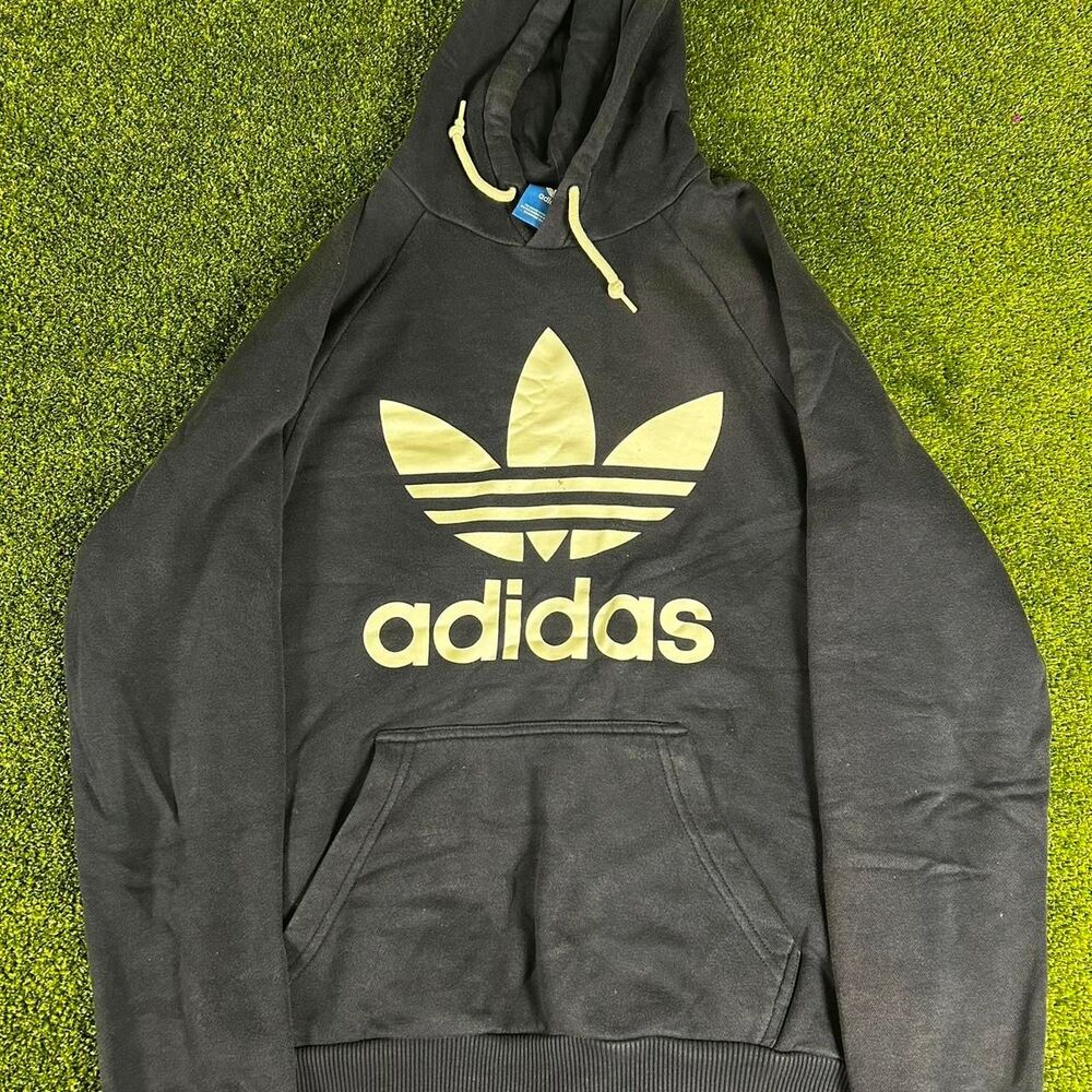 Adidas-originals Men's Navy and Black Hoodie